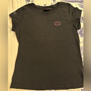 Harley Davidson Breast Cancer t shirt